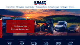 What Kraft-autoteile.de website looked like in 2019 (4 years ago)