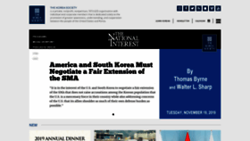 What Koreasociety.org website looked like in 2019 (4 years ago)