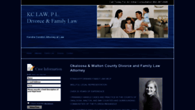 What Kendracondonlaw.com website looked like in 2019 (4 years ago)