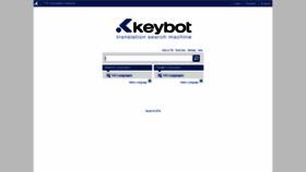 What Keybot.com website looked like in 2019 (4 years ago)