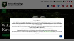 What Kaweczyn.pl website looked like in 2019 (4 years ago)