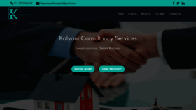 What Kalyaniconsultancy.com website looked like in 2019 (4 years ago)