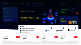 What Kucoib.com website looked like in 2019 (4 years ago)
