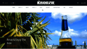 What Kroozercups.com website looked like in 2019 (4 years ago)