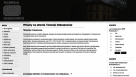 What Krzeszowice.tv website looked like in 2019 (4 years ago)
