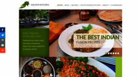 What Kachiskitchen.com website looked like in 2019 (4 years ago)
