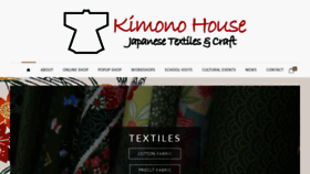What Kimonohouse.com.au website looked like in 2019 (4 years ago)
