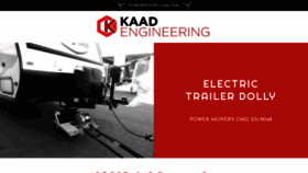 What Kaadengineering.com website looked like in 2019 (4 years ago)