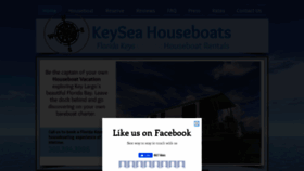 What Keyseahouseboats.com website looked like in 2019 (4 years ago)