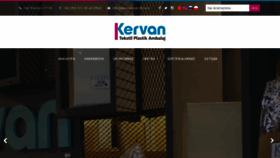 What Kervanplastikambalaj.com website looked like in 2019 (4 years ago)