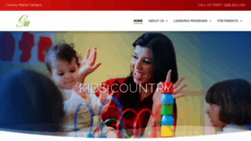 What Kidscountry.me website looked like in 2019 (4 years ago)