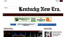What Kentuckynewera.com website looked like in 2019 (4 years ago)
