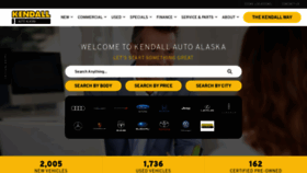 What Kendallautoalaska.com website looked like in 2019 (4 years ago)
