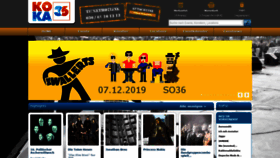 What Koka36.de website looked like in 2019 (4 years ago)