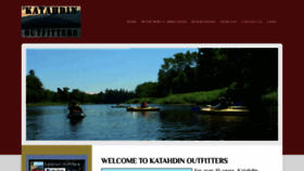 What Katahdinoutfitters.com website looked like in 2019 (4 years ago)