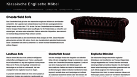 What Klassische-englische-moebel.de website looked like in 2019 (4 years ago)
