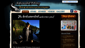 What Kokaneekidfishing.com website looked like in 2019 (4 years ago)