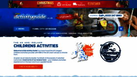 What Kidsactivityguide.co.uk website looked like in 2019 (4 years ago)