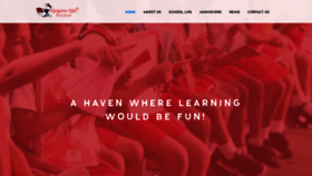 What Kangarookids.school website looked like in 2019 (4 years ago)