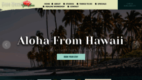 What Konahawaiiguesthouse.com website looked like in 2019 (4 years ago)