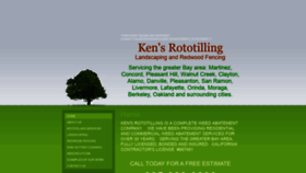 What Kensrototilling.com website looked like in 2019 (4 years ago)