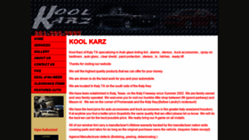 What Kool-karz.com website looked like in 2019 (4 years ago)