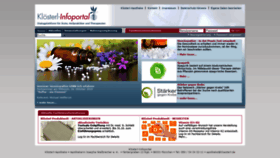 What Kloesterl-infoportal.de website looked like in 2019 (4 years ago)