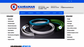 What Kahramanhidrolik.com website looked like in 2019 (4 years ago)