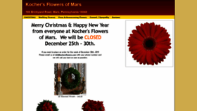 What Kochersflowers.com website looked like in 2019 (4 years ago)