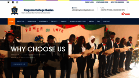 What Kingstoncollegeibadan.com website looked like in 2019 (4 years ago)