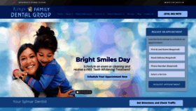 What Kingsfamilydentalgroup.com website looked like in 2019 (4 years ago)
