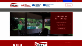What Kiara.cl website looked like in 2019 (4 years ago)