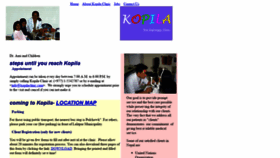 What Kopilaclinic.com website looked like in 2019 (4 years ago)
