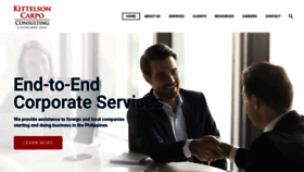 What Kittelsoncarpo.com website looked like in 2019 (5 years ago)