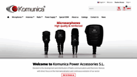 What Komunicapower.com website looked like in 2019 (4 years ago)
