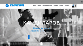 What Kandilarov.com website looked like in 2019 (4 years ago)