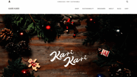 What Karikari.ch website looked like in 2019 (4 years ago)