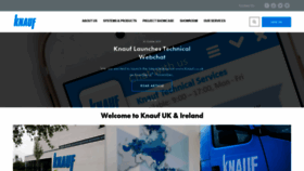 What Knauf.co.uk website looked like in 2019 (4 years ago)