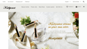 What Kailijumei.com website looked like in 2019 (4 years ago)