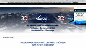 What Kunze-buehnen.com website looked like in 2019 (4 years ago)