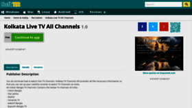 What Kolkata-live-tv-all-channels.soft112.com website looked like in 2019 (4 years ago)
