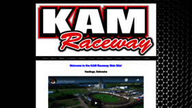 What Kamraceway.com website looked like in 2019 (4 years ago)