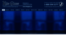 What Kitsglass.ca website looked like in 2019 (4 years ago)