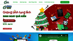 What Kienguru.vn website looked like in 2019 (4 years ago)