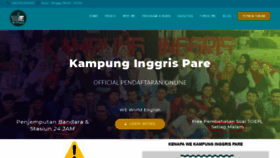 What Kampunginggris.online website looked like in 2019 (4 years ago)