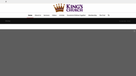 What Kingschurchaz.com website looked like in 2019 (4 years ago)
