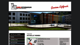What Karlsgymnasium-bgl.de website looked like in 2019 (4 years ago)