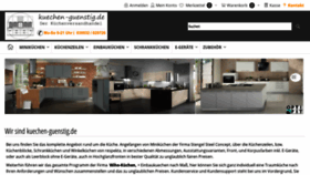 What Kuechen-guenstig.de website looked like in 2019 (4 years ago)