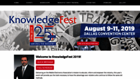 What Kfest.me website looked like in 2019 (4 years ago)