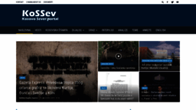 What Kossev.info website looked like in 2019 (4 years ago)